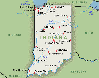 indiana map