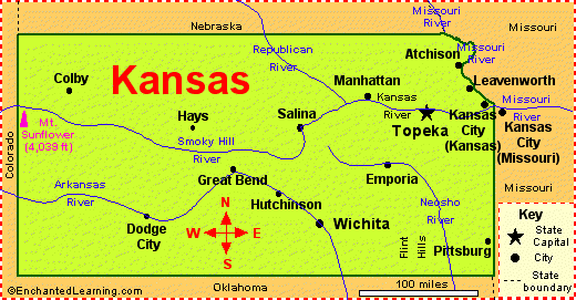 kansas map